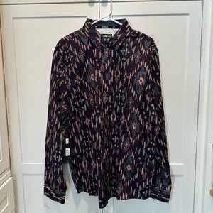 Boot Barn button down western shirt. Size XL. NWT